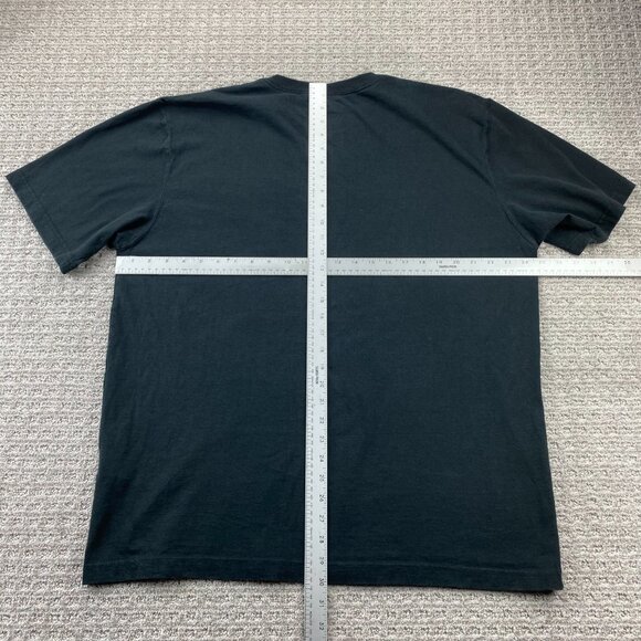 Carhartt T-Shirt Men Large L Black Chest Pocket Logo Outdoor Streetwear Workwear - Picture 5 of 7